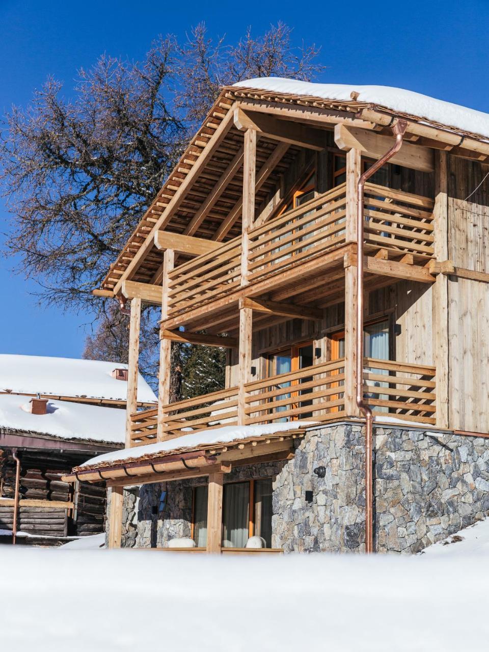 Rifugio Graziani Huette Hotel Al Plan di Mareo Buitenkant foto
