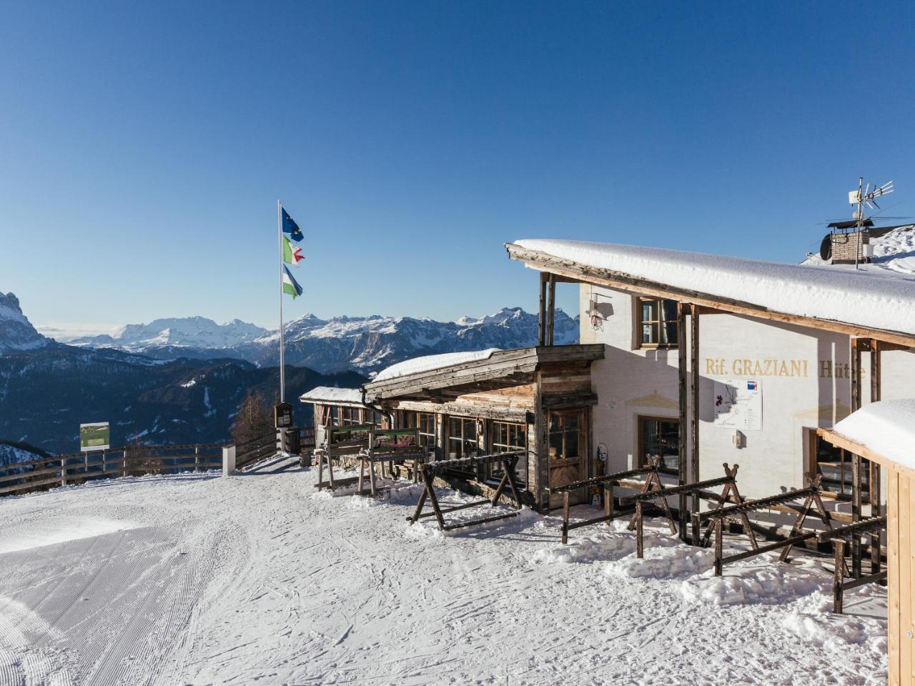 Rifugio Graziani Huette Hotel Al Plan di Mareo Buitenkant foto